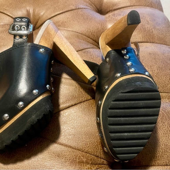 KORS by Michael Kors leather clog worn once, too high for me. - Picture 5 of 6